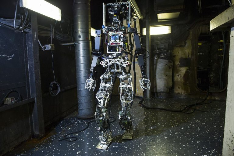 humanoid robot undergoing testing in research facility